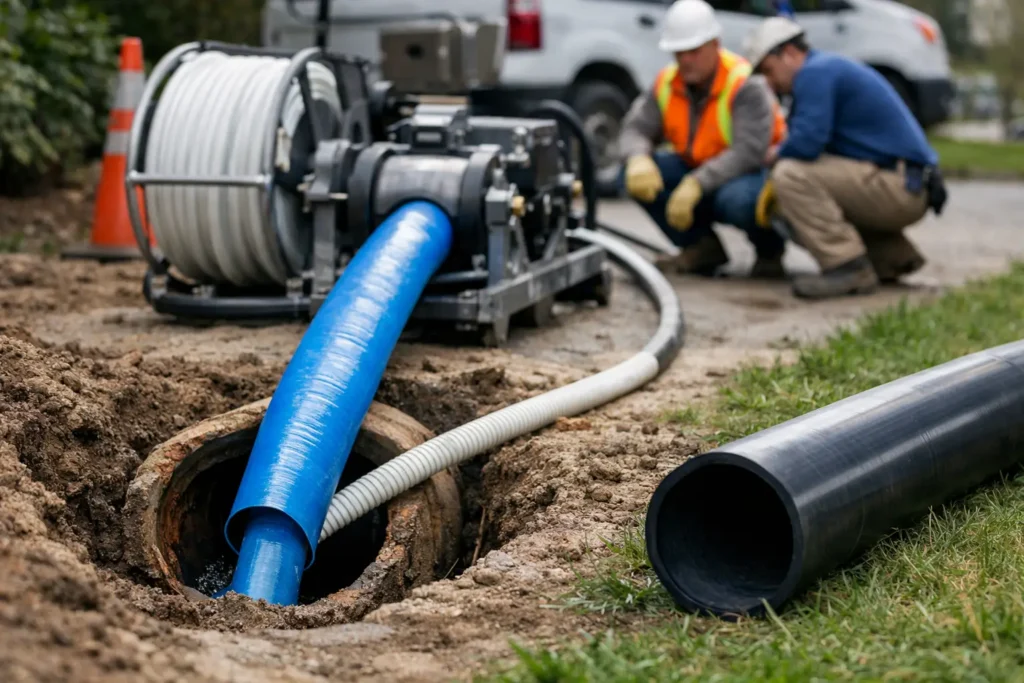 How Does Trenchless Sewer Repair Work?