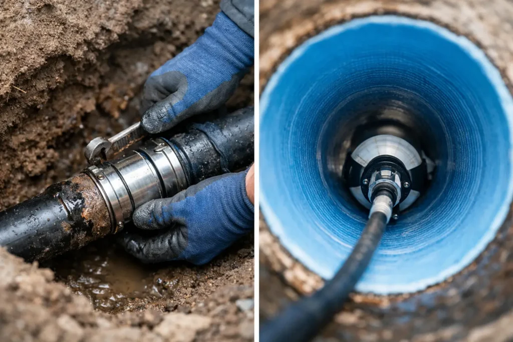 Spot Repair Versus Pipe Lining: Which Works?